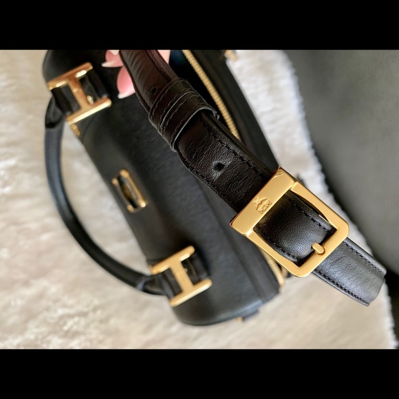 ‼️sold‼️MCM Studded Black leather Papillon - Picture 13 of 15